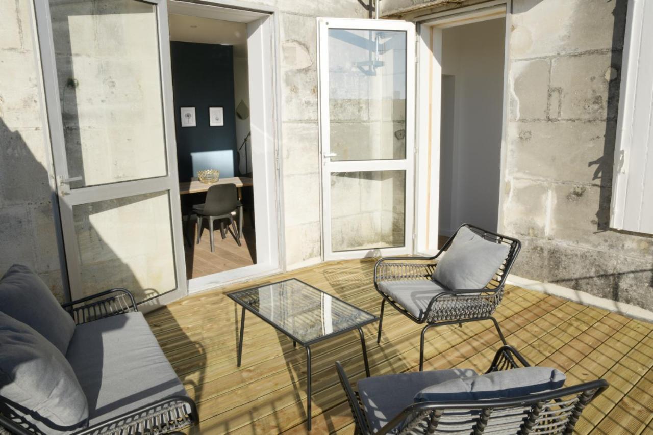 T2 De 55M2 Avec Toit Terrasse, Hyper Centre, Wifi, Draps, Savons Et Serviettes Fournis Cognac Exterior foto